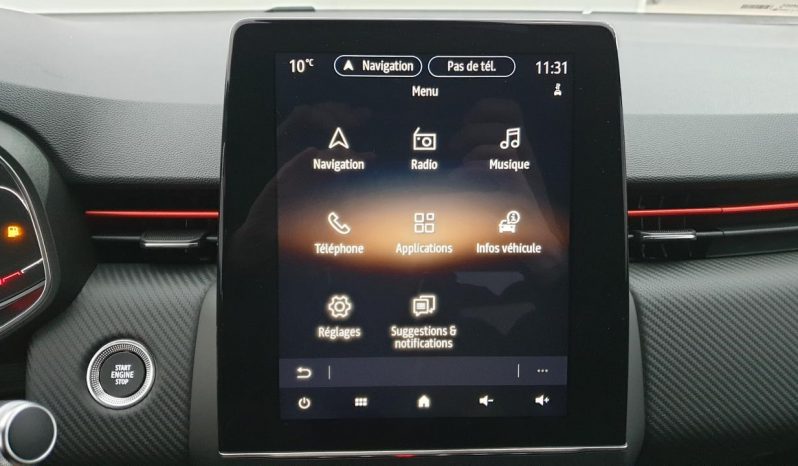 RENAULT CLIO V – 1.0 TCE 90CV BVM6 RS LINE + PACK CITY 360° + ECRAN 9.3 complet