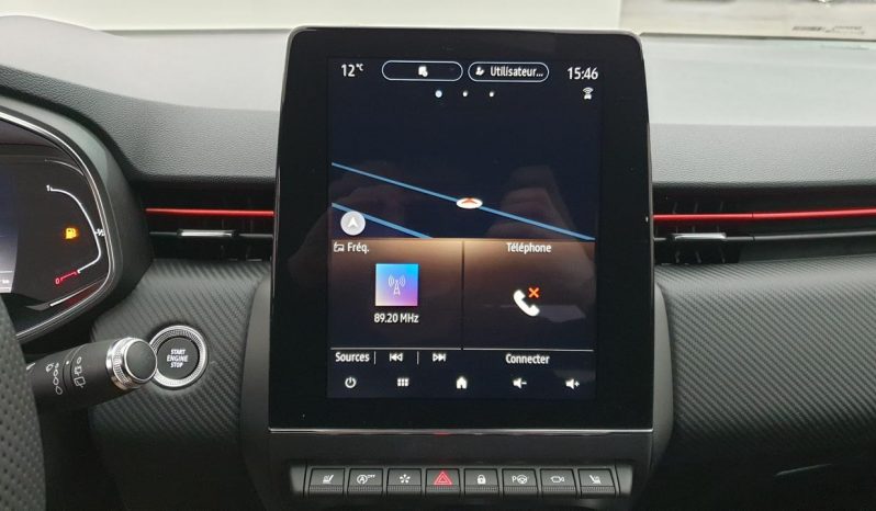 RENAULT CLIO V – 1.0 TCE 90CV BVM6 RS LINE + PACK CITY 360° + SELLERIE CUIR RS LINE + ECRAN 9.3 complet