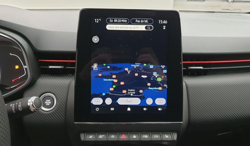 RENAULT CLIO V – 1.0 TCE 90CV BVM6 RS LINE + PACK CITY 360° + SELLERIE CUIR RS LINE + ECRAN 9.3 complet