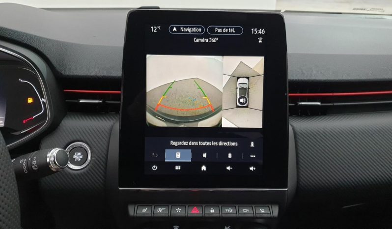 RENAULT CLIO V – 1.0 TCE 90CV BVM6 RS LINE + PACK CITY 360° + SELLERIE CUIR RS LINE + ECRAN 9.3 complet