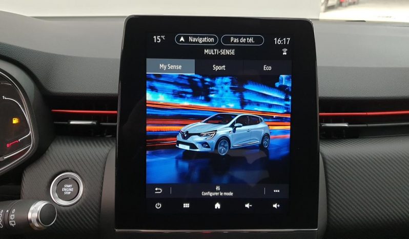 RENAULT CLIO V – 1.0 TCE 90CV BVM6 RS LINE + PACK CITY 360° + ECRAN 9.3 complet