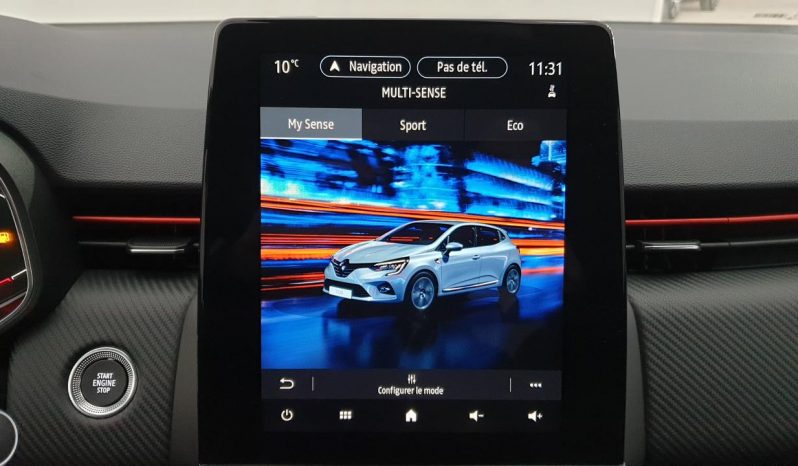RENAULT CLIO V – 1.0 TCE 90CV BVM6 RS LINE + PACK CITY 360° + ECRAN 9.3 complet