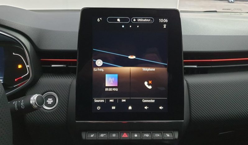 RENAULT CLIO V – 1.0 TCE 90CV BVM6 RS LINE + PACK CITY 360° + SELLERIE CUIR RS LINE + ECRAN 9.3 complet