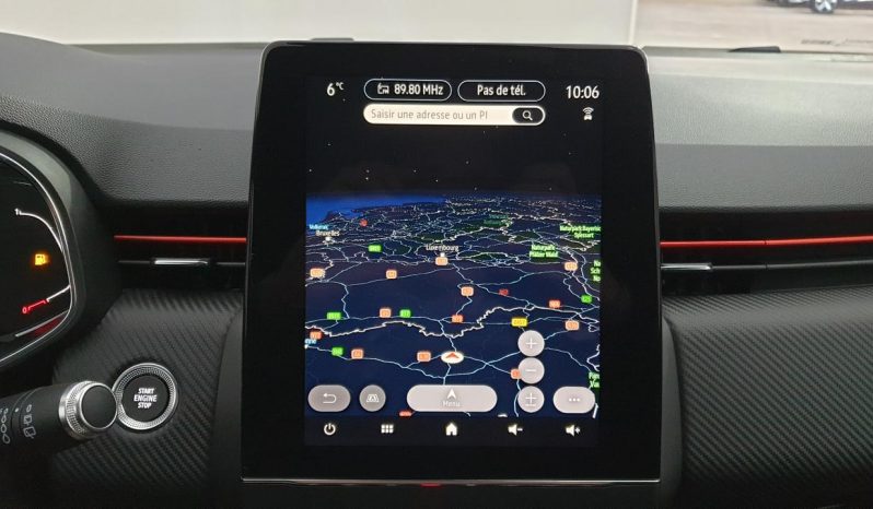 RENAULT CLIO V – 1.0 TCE 90CV BVM6 RS LINE + PACK CITY 360° + SELLERIE CUIR RS LINE + ECRAN 9.3 complet