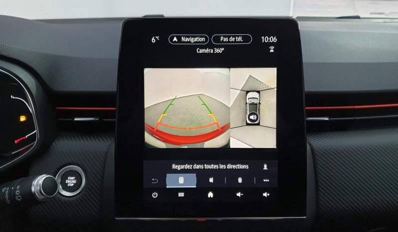 RENAULT CLIO V – 1.0 TCE 90CV BVM6 RS LINE + PACK CITY 360° + SELLERIE CUIR RS LINE + ECRAN 9.3 complet